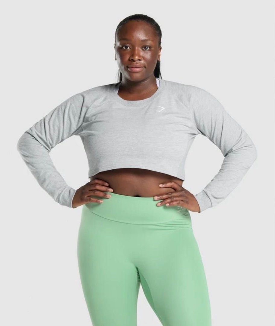 Gymshark cropped outlet sweater