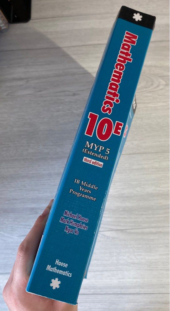 Haese mathematics 10 myp 5 extended 3rd edition 