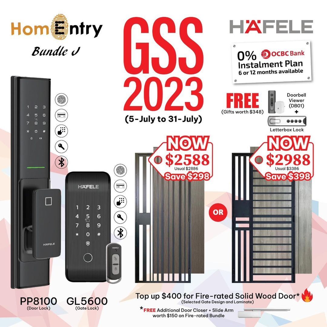 Hafele Bundle Lock,Door And Gate, Furniture & Home Living, Security