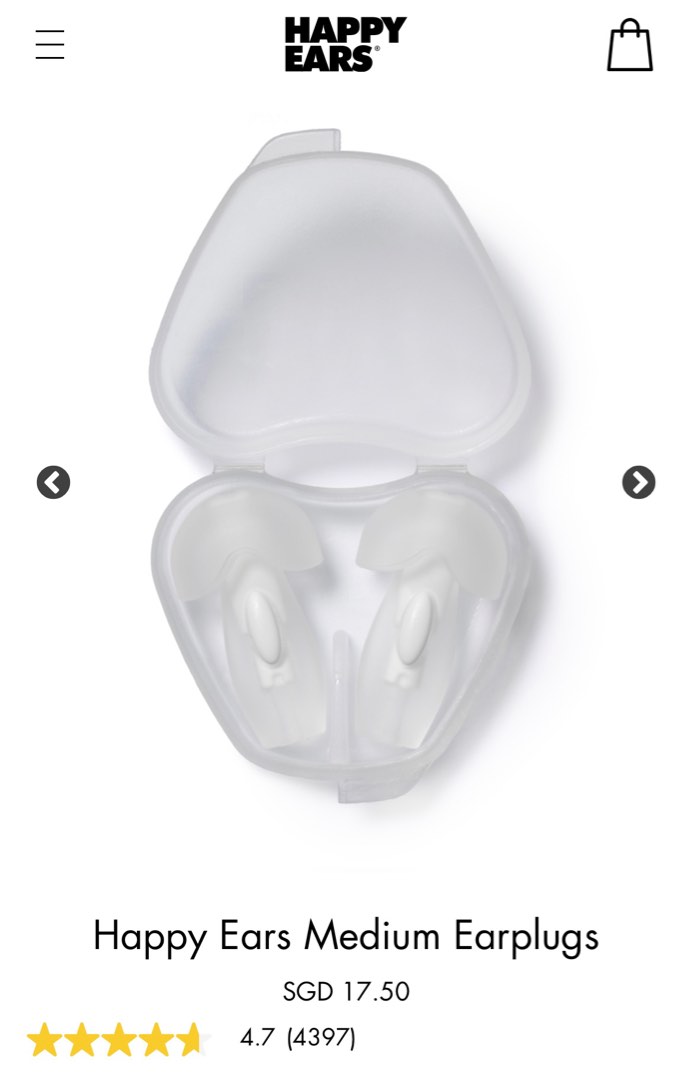 happy ears ear plug concert sleep, Beauty & Personal Care, Ear Care on