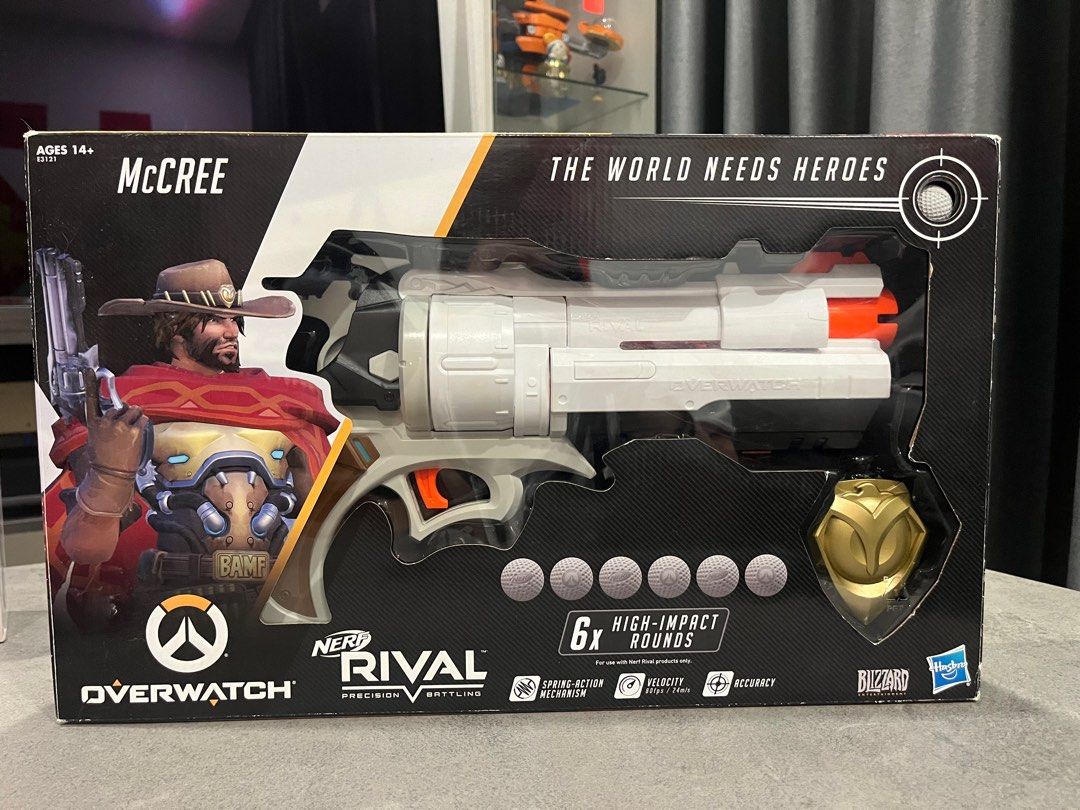 Nerf rival mccree blaster clearance