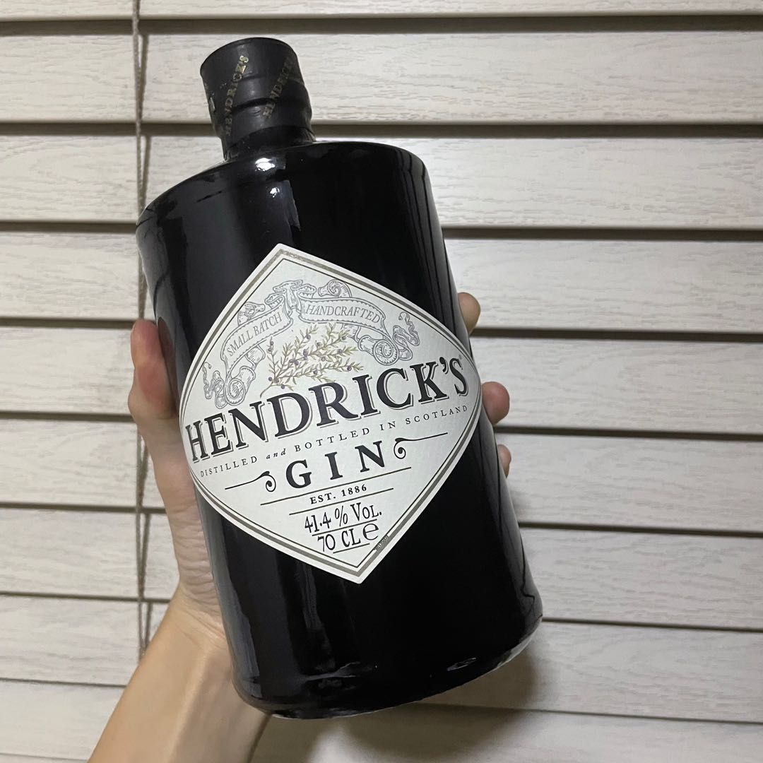 Hendricks Gin, Food & Drinks, Alcoholic Beverages on Carousell