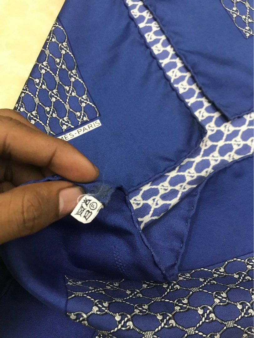 Hermes Handkerchief, Men's Fashion, Watches & Accessories, Scarves on