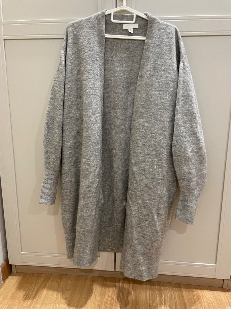 Hm on sale grey cardigan
