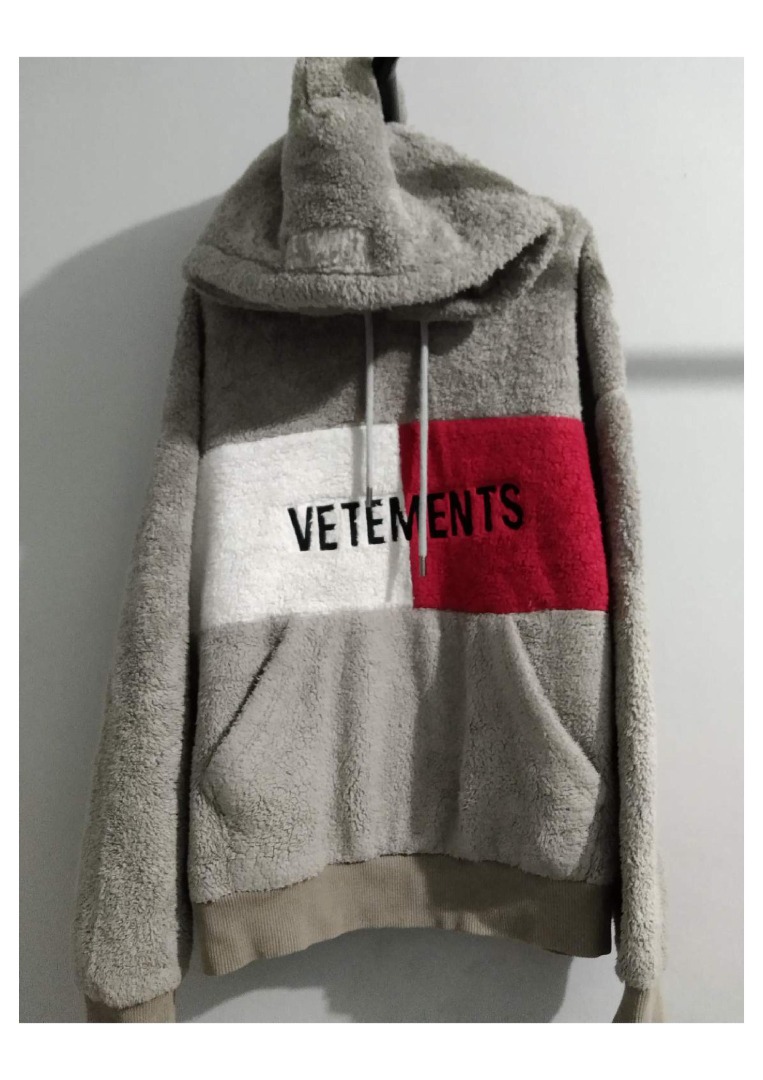 Hoodie Sherpa Vetements FOG
