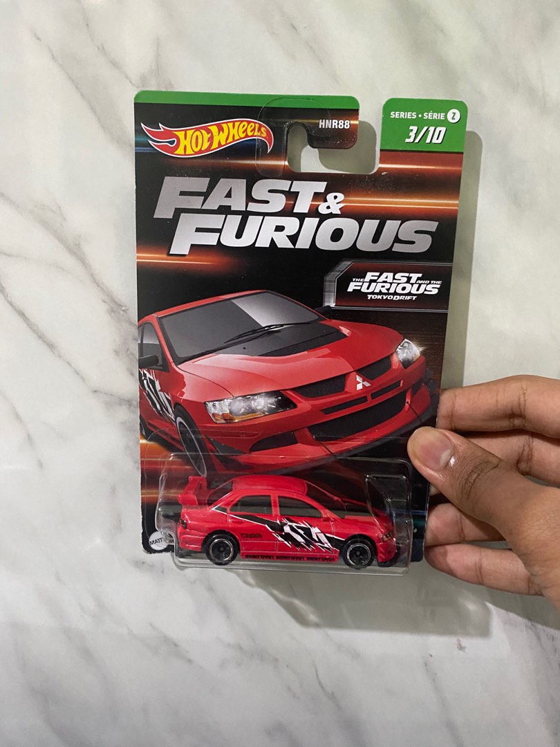Hot wheels 2023 Fast and furious series 2,FNF Mitsubishi Lancer