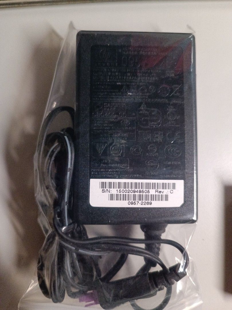 HP 0967-2269 Printer AC adapter, 電腦＆科技, 電腦周邊及配件, 電腦充電器- Carousell