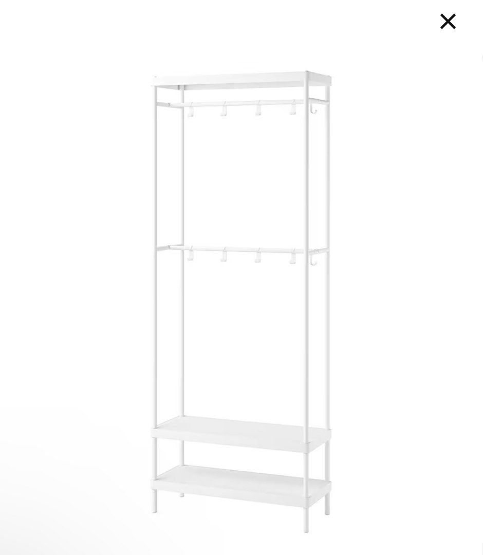 IKEA Clothes Rack& Shoe Storage, Furniture & Home Living, Furniture