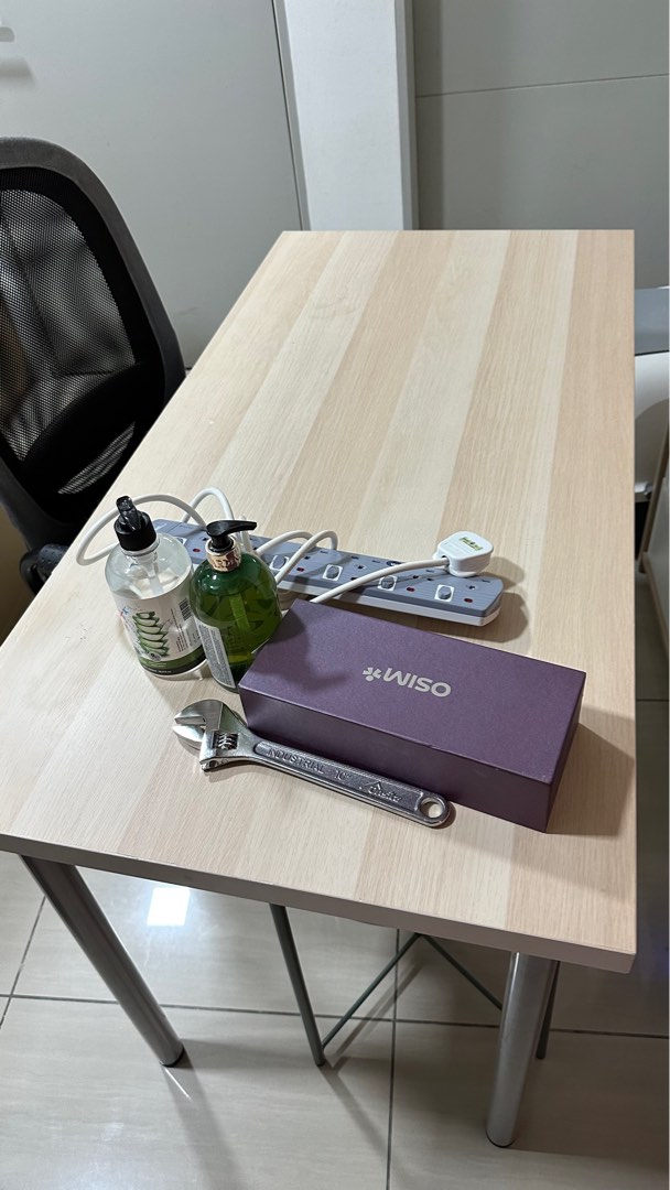 IKEA Desk 120CM, Furniture & Home Living, Furniture, Tables & Sets on