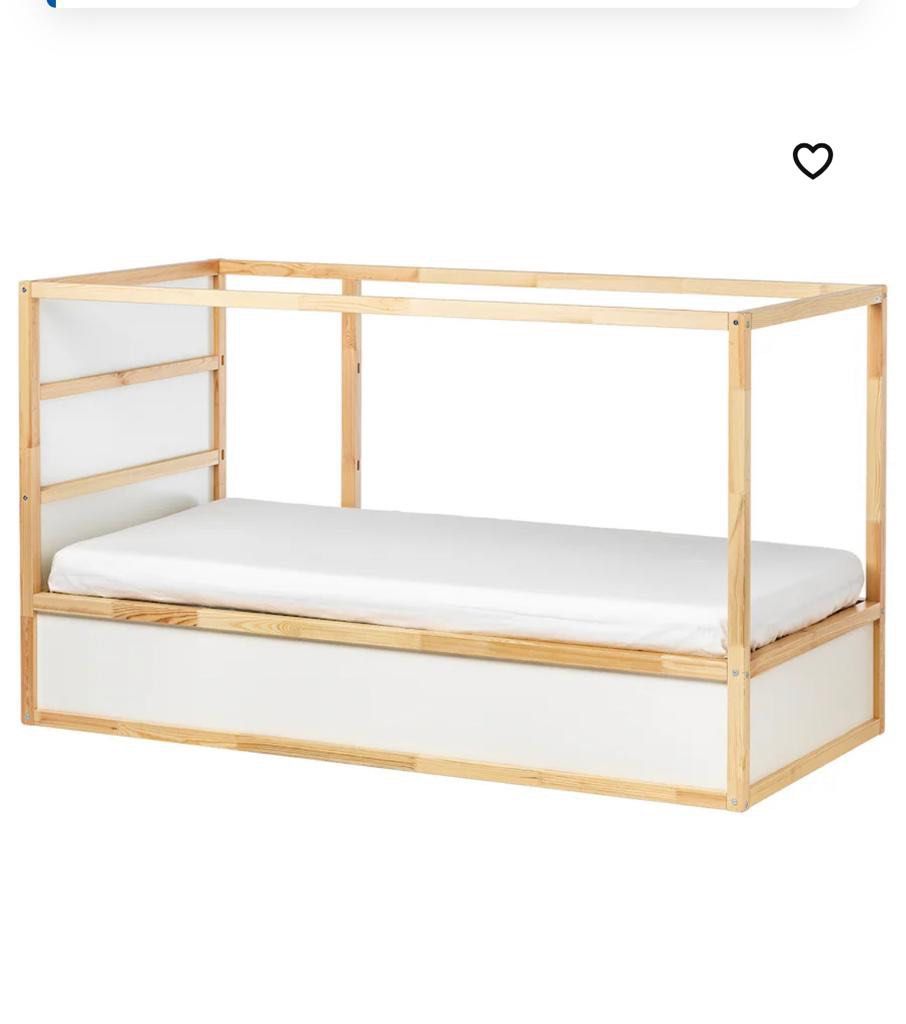 IKEA Kura Reversible Bed + mattress, Furniture & Home Living, Furniture