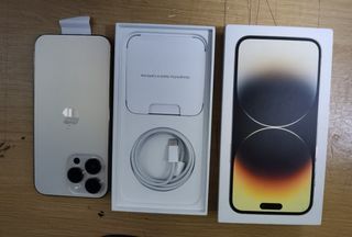 Iphoen 14 promax 256gb ibox gold resmi