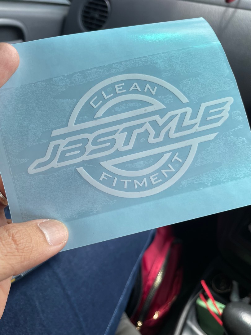 JB Style car sticker, Everything Else, Others on Carousell