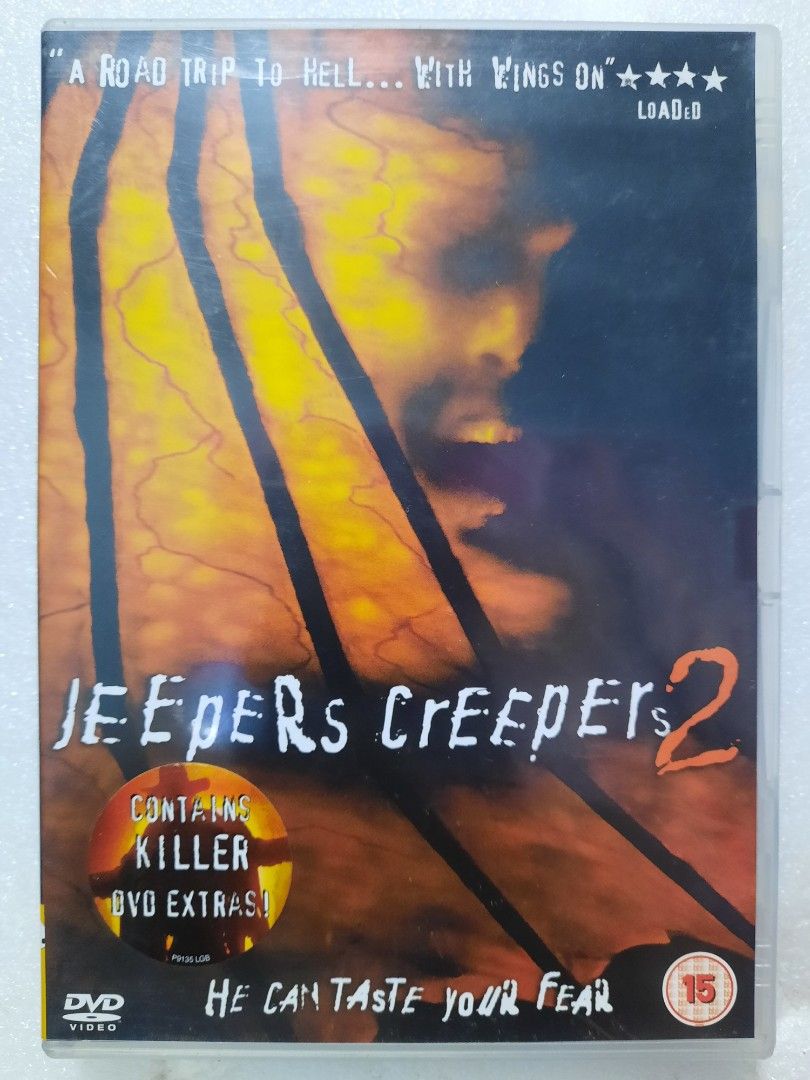 JEEPERS CREEPERS 2 [DVD] on Carousell