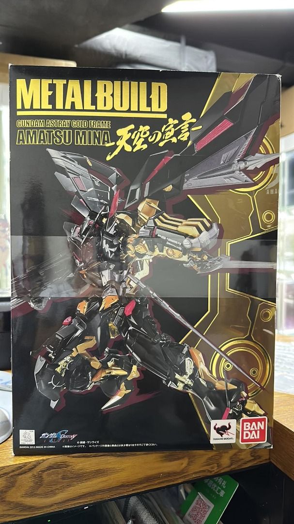 JN)開封品日版Metal Build Gundam Astray Gold Frame Amatsu Mina 天空