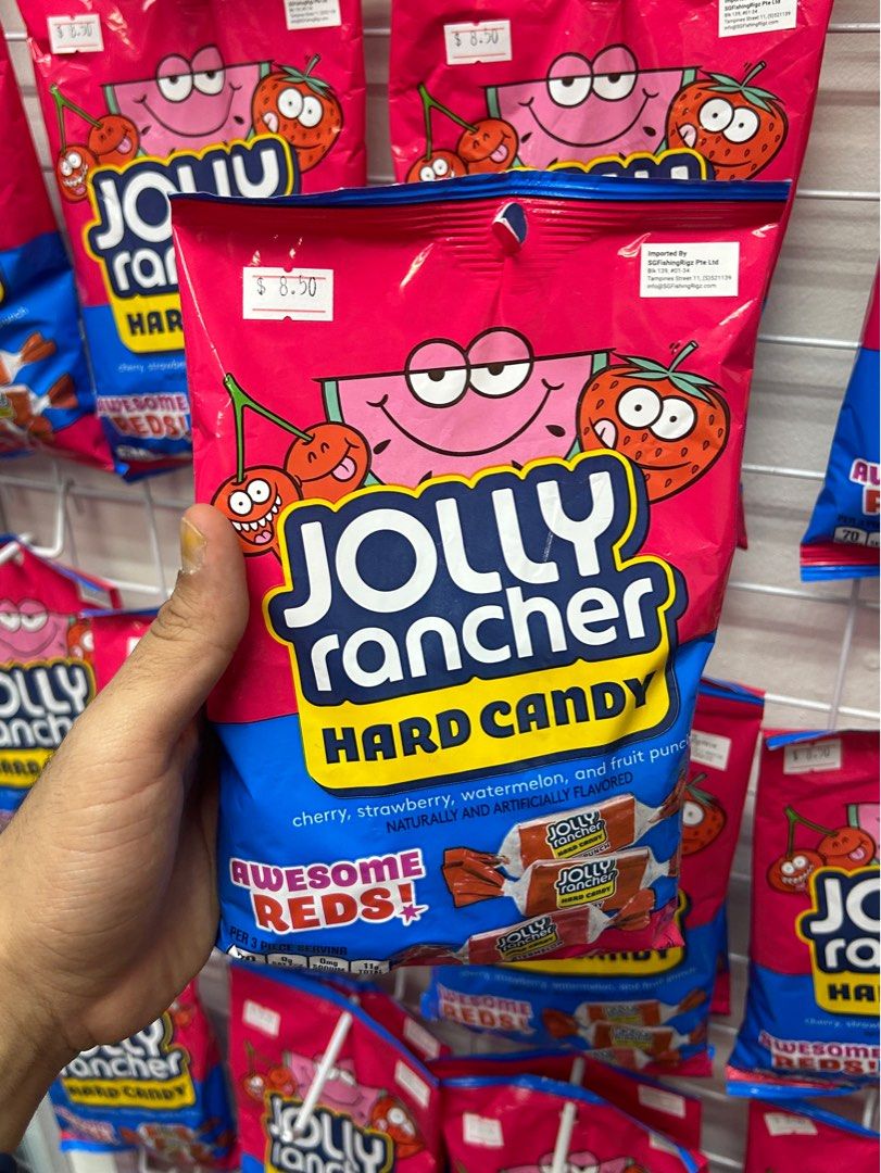 Jolly Ranchers Hard Candy Awesome Reds Student Price Exclusive, Food