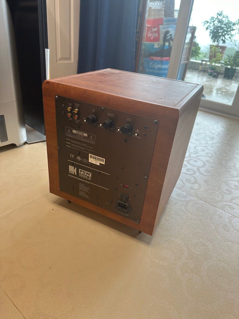 KEF Subwoofer PSW 1000.2, 音響器材, Soundbar、揚聲器、藍牙喇叭、耳擴 Carousell
