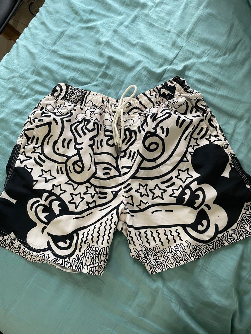 Mens mickey mouse board shorts on sale
