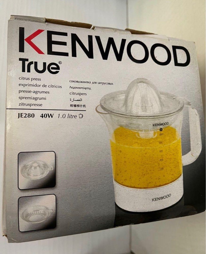 Kenwood juice extractor complete with Instructions manual, TV & Home