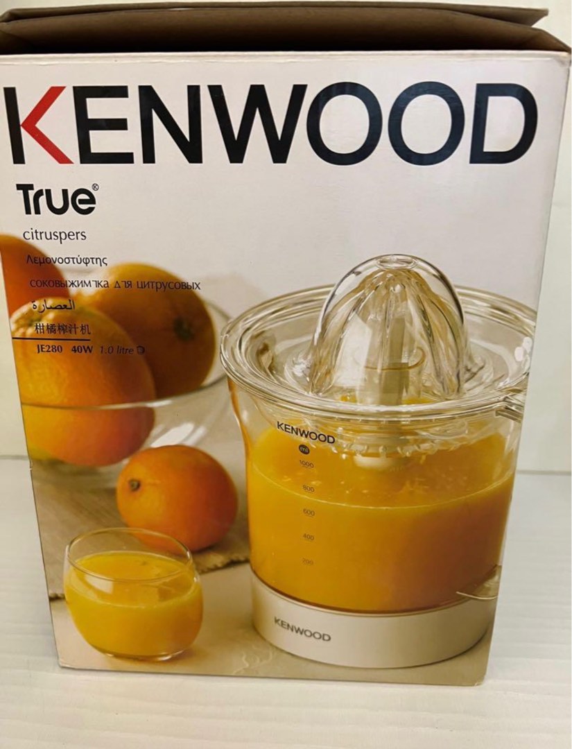 Kenwood juice extractor complete with Instructions manual, TV & Home