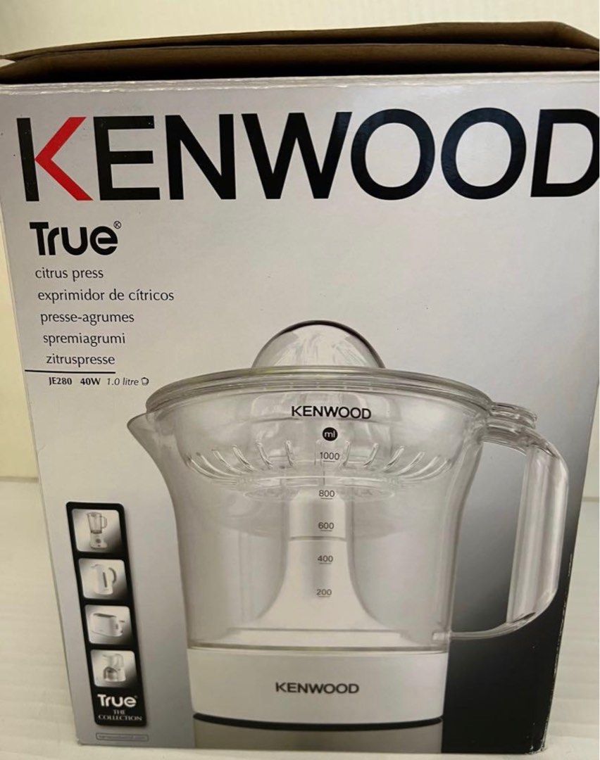 Kenwood juice extractor complete with Instructions manual, TV & Home