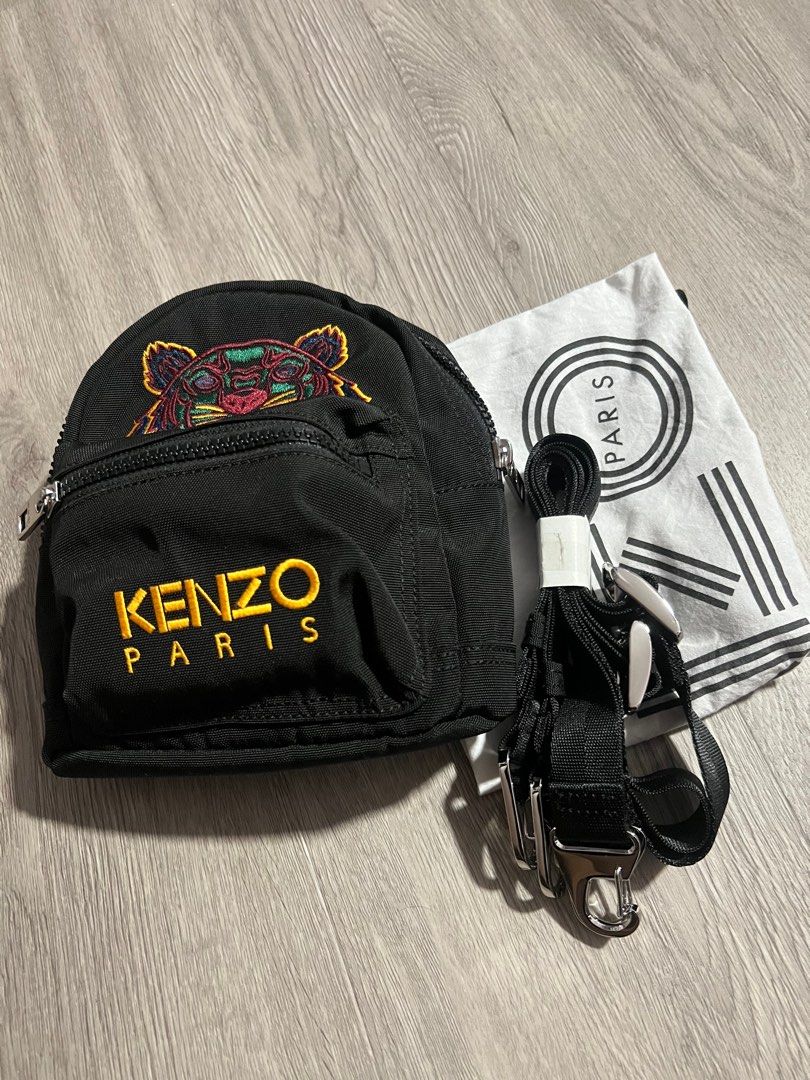 Kenzo mini backpack , Women's Fashion, Bags & Wallets, Crossbody Bags