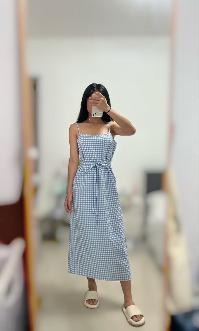 Gingham cocktail dress shop