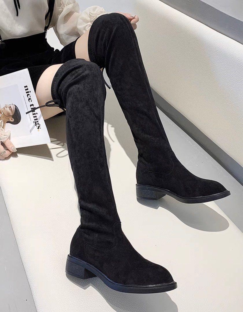 Large size women s boots size US 9.Over the knee boots for women