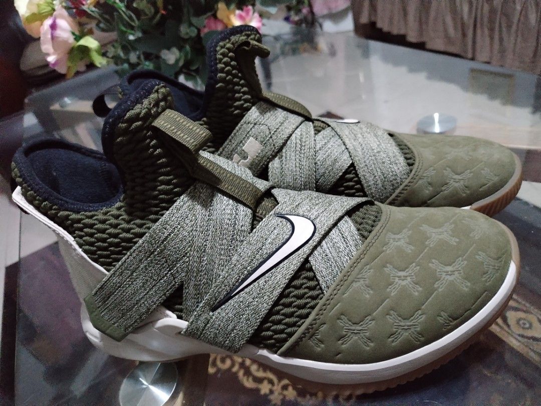 Lebron soldier 12 olive green on sale
