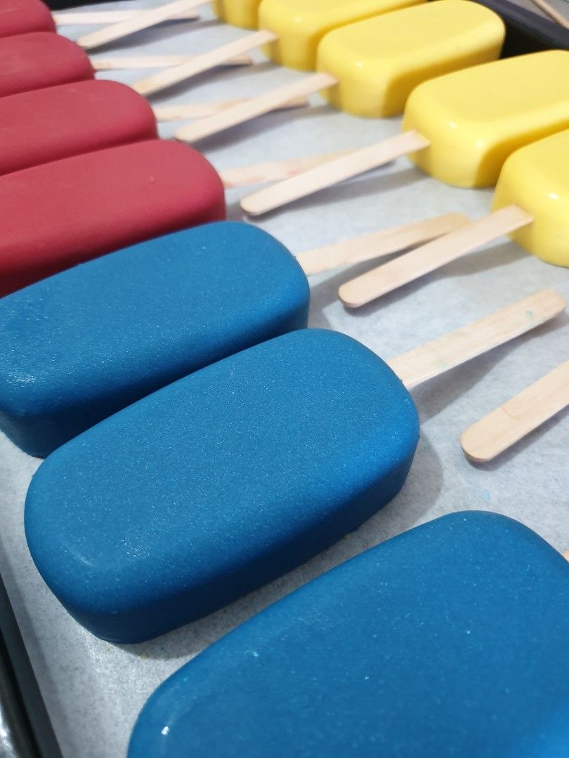 Lego Cakesicles, Food & Drinks, Homemade Bakes on Carousell