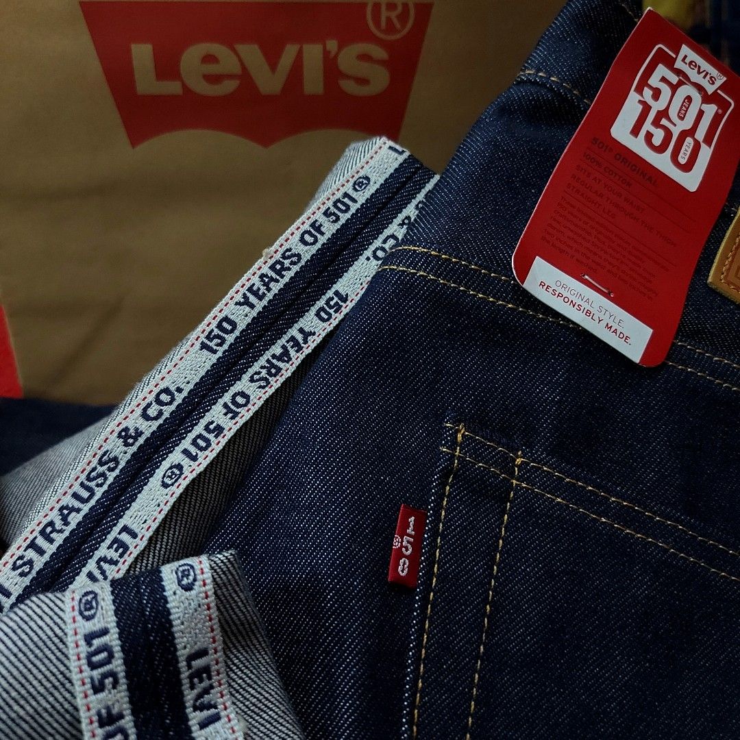 Levis 501 store stf selvedge