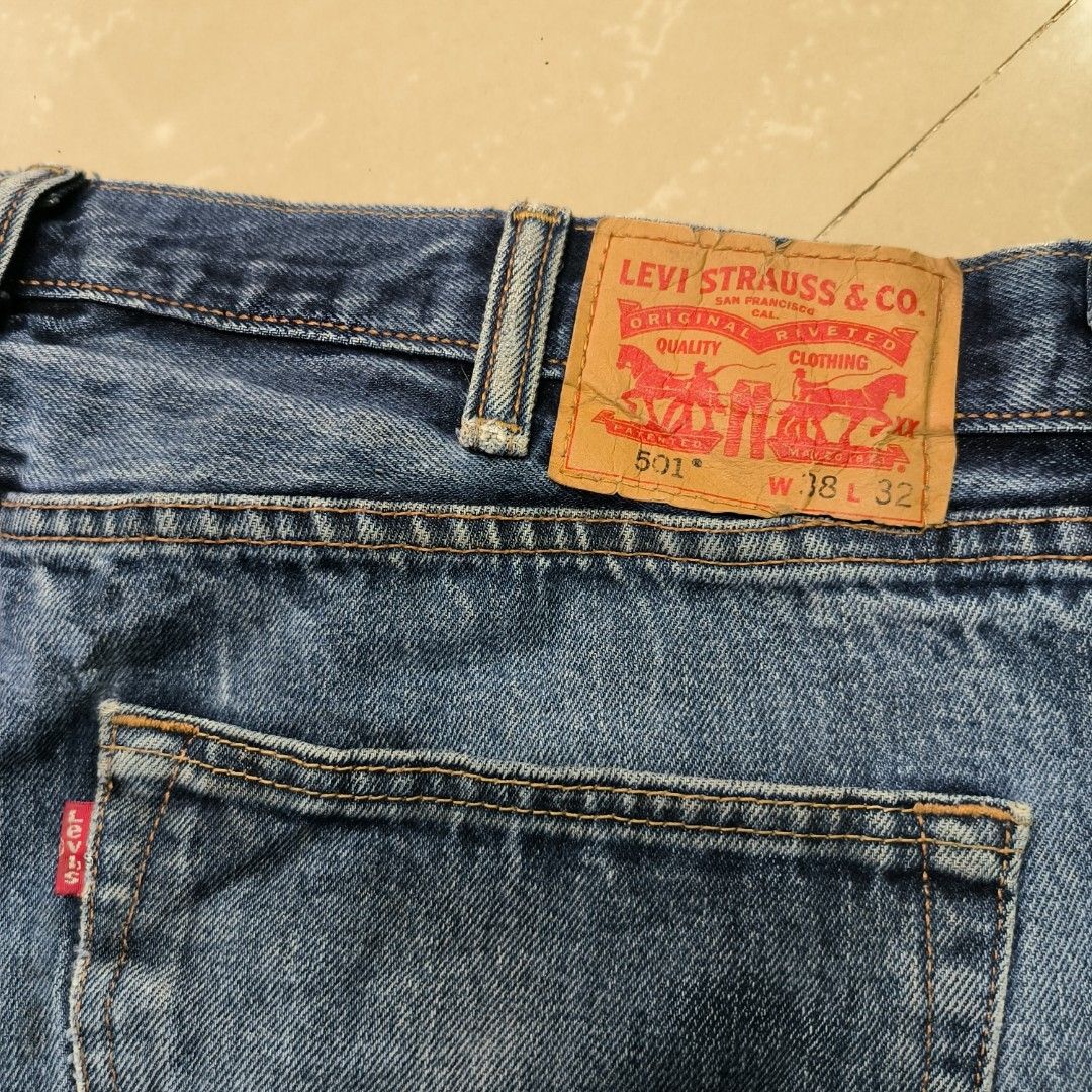Levis 501 Men s Fashion Bottoms Jeans on Carousell
