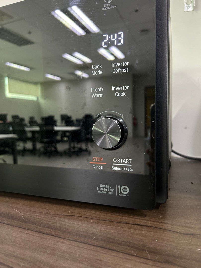 LG Smart Inverter 25L Microwave Oven MH6565DIS, TV & Home Appliances