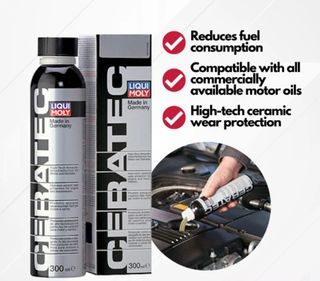 Liqui Moly Ceratec Friction Modifier Engine Oil Additive                                 ( 300 ml / Made in Germany )            March 2023 Production