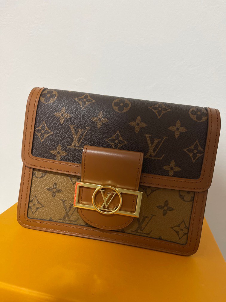 URGENT SALE!!! FULL SET RECEIPT Authentic LV Dauphine WOC, Luxury