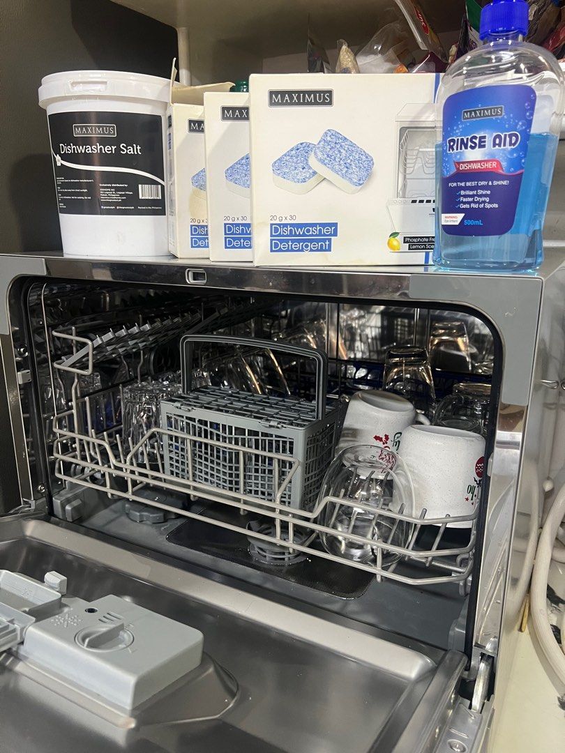MAXIMUS TABLE TOP DISHWASHER, TV & Home Appliances, Kitchen Appliances