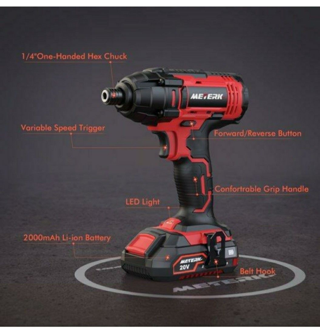 Meterk 2025 impact driver