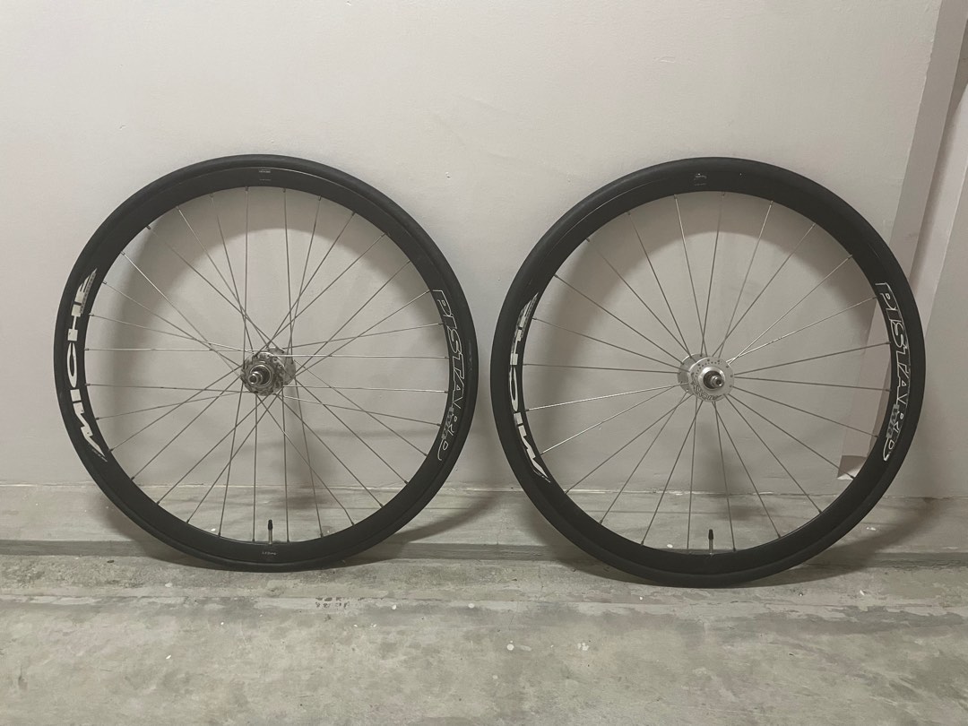 Miche Pistard Wr wheelset (WTT/WTS) h plus son mavic eclipse carbon ...