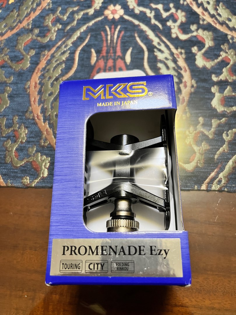 Paires De Pédales Vélo MKS Mikashima PROMENADE Ezy - Argent, Fabriqué Au Japon, Neuf