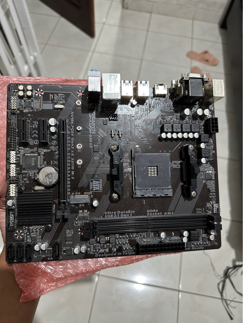 Motherboard Gigabyte A320 on Carousell