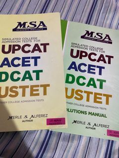 msa simulated college admission tests for cets