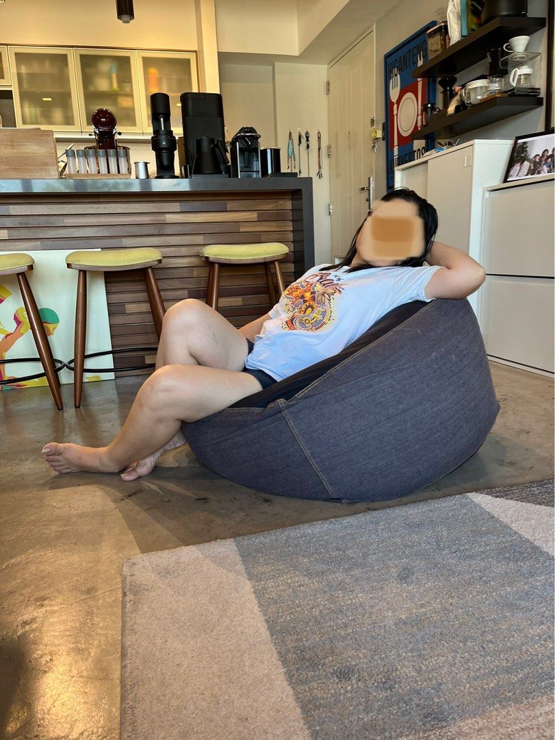 Muji bean shop bag sofa