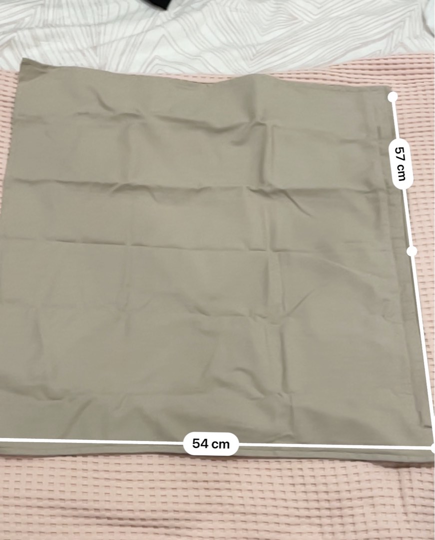 Muji Pillow case, Furniture & Home Living, Bedding & Towels on Carousell
