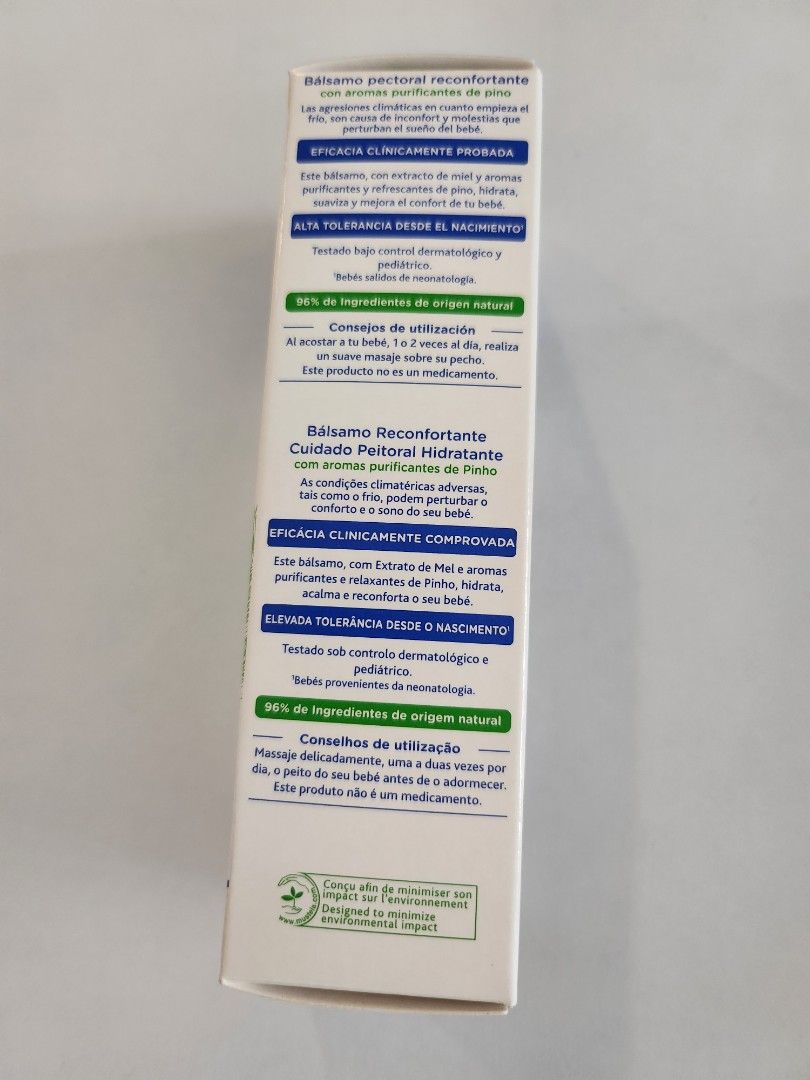 Mustela Soothing Chest Rub, Babies & Kids, Bathing & Changing, Baby