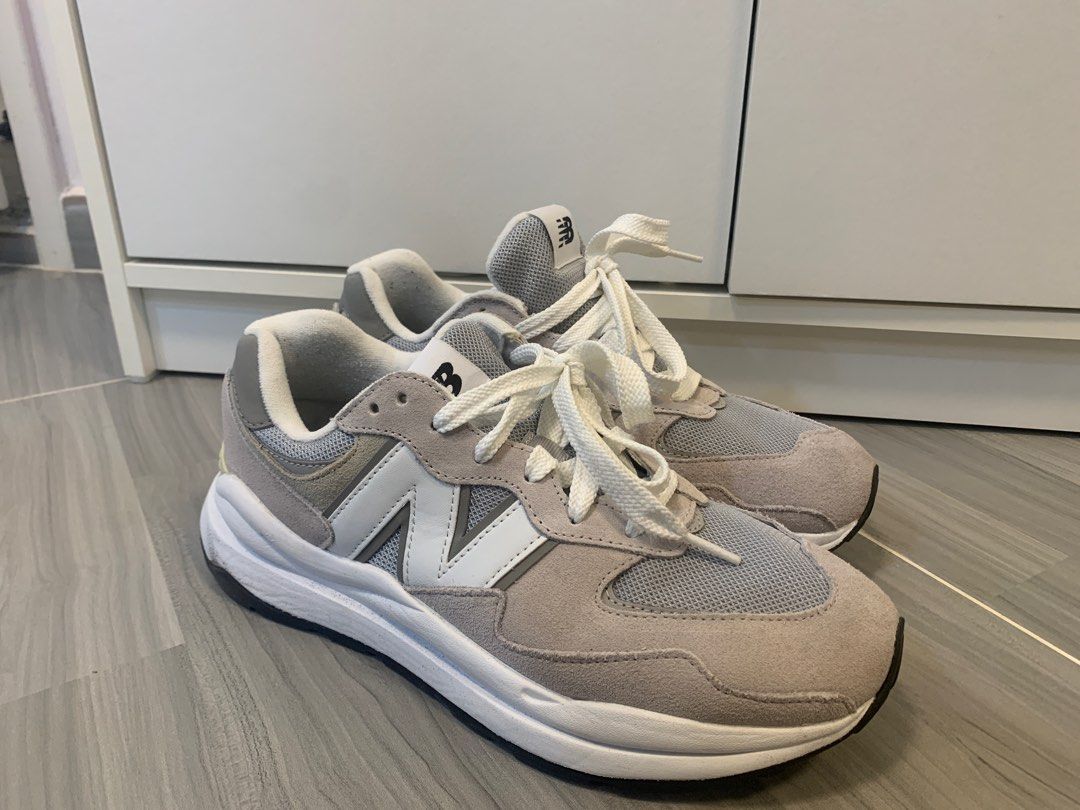 New Balance 5740 M5740CA Grey White, 男裝, 鞋, 波鞋- Carousell