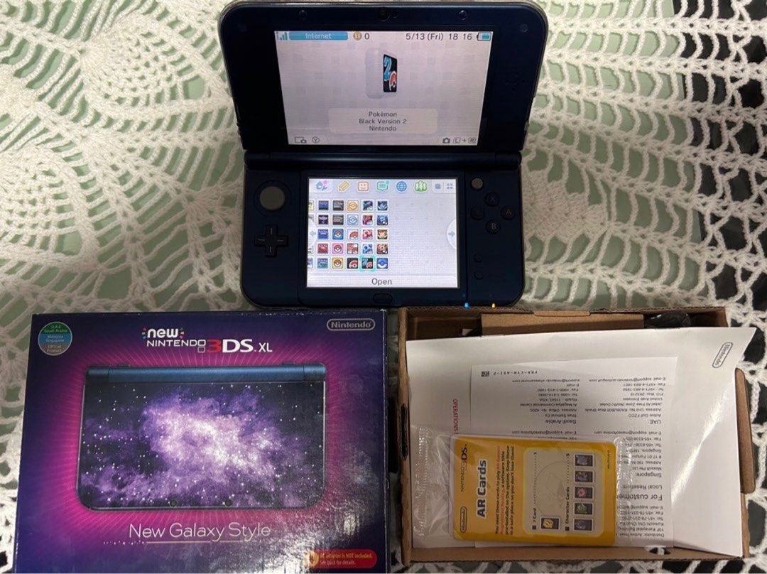 Nintendo 3ds xl galaxy used outlet