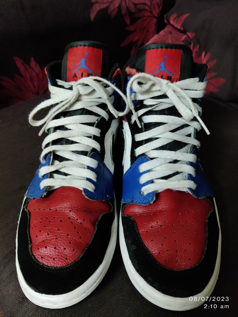 NIKE AIR JORDAN 1 MID TOP 3 SNEAKERS Men s Fashion Footwear