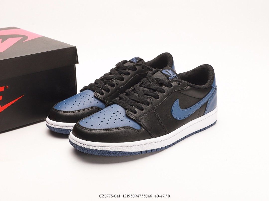 Air jordan 1 hot sale low navy