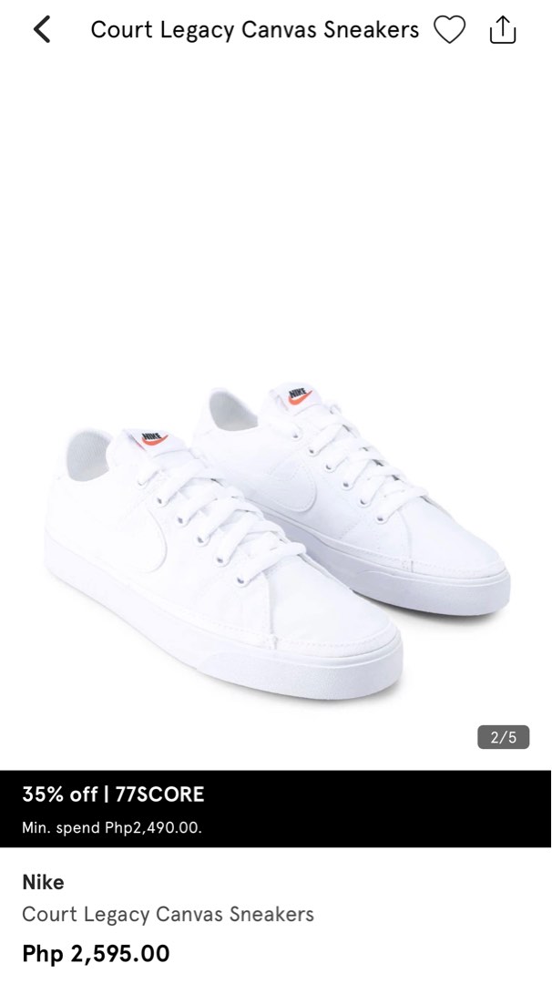 Nike Court Legacy Canvas Sneakers on Carousell