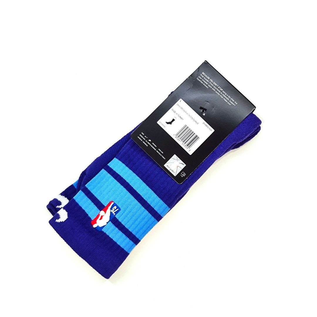 Nike NBA Lakers Elite City Edition Crew Socks Men s Fashion