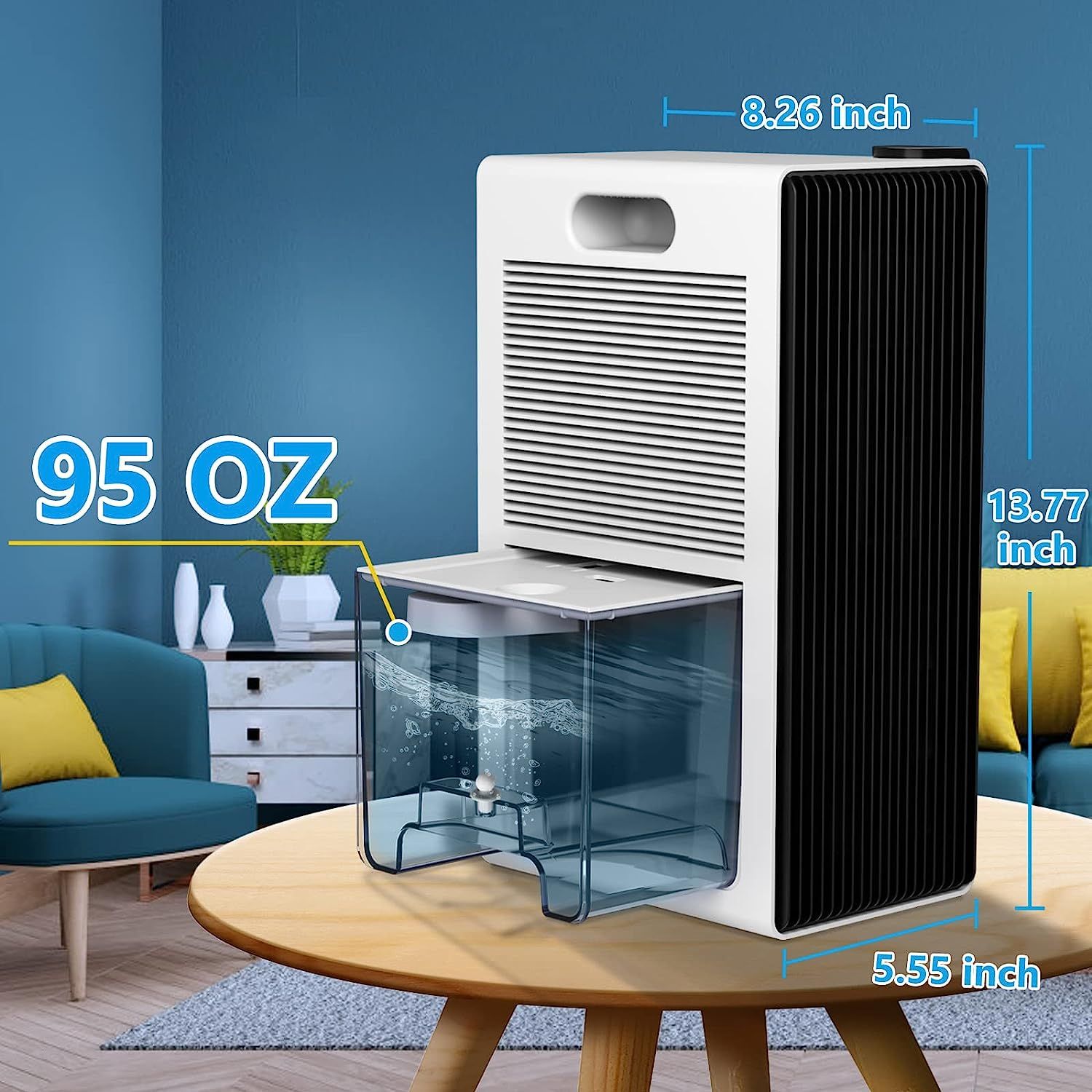 NineSky Dehumidifier for Bathroom and bedoom, CT22 (01White), TV